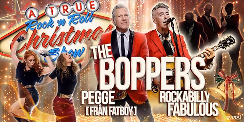 The Boppers \u2013 \u201dA True Rock\u00b4n Roll Christmas Show\u201d - \u00d6stersund 11 December