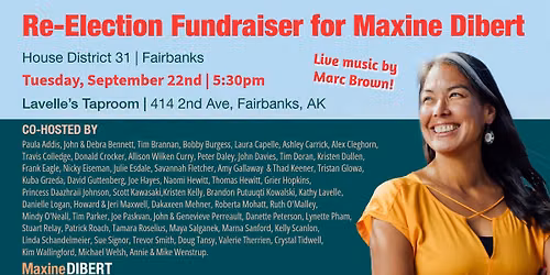 Fundraiser to re-elect Maxine Dibert