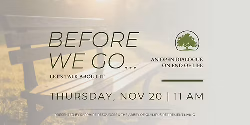 Before We Go... Sapphire Resources Presentation