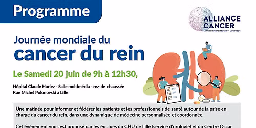 Journ\u00e9e mondiale du cancer du rein -
