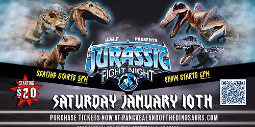 The Jurassic Wrestling Federation presents: Jurassic Fight Night