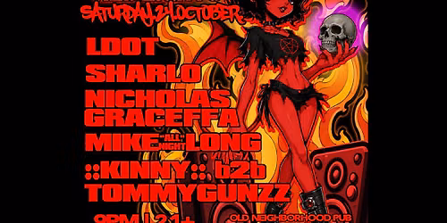 House It UP! - NIGHT OF THE RED LIGHTS - Saturday October 24 @ ONP