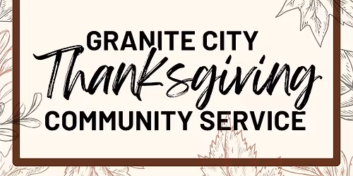 Granite City Community Thanksgiving Service