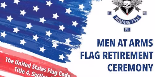 American Flag Retirement Ceremony