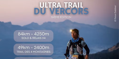 Ultra Trail du Vercors 2026