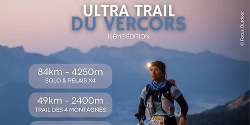 Ultra Trail du Vercors 2026
