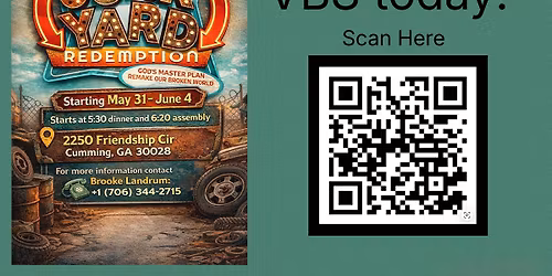 2026 Vacation Bible School