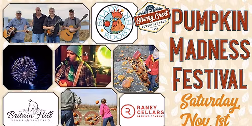 Pumpkin Madness Festival at Cherry Crest Adventure Farm | Saturday, Nov. 1st