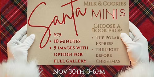 Santa Milk and Cookie Minis in Franklin, NC