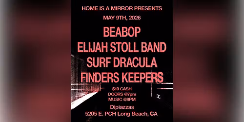 Beabop, Elijah Stoll Band, Surf Dracula, Finders Keepers