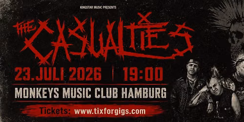The Casualties live in Hamburg