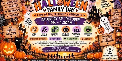 \ud83c\udf83 HALLOWEEN FANCY DRESS PARTY \ud83d\udc7b\ud83d\udc7c \ufeff (SATURDAY 31ST OCTOBER) @ THE LIGHTHOUSE HUB