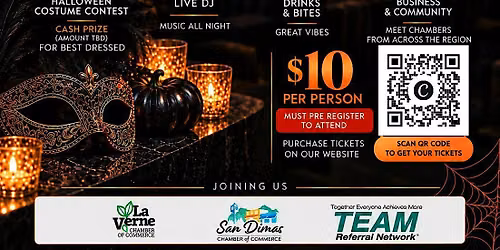 Pomona Chamber Halloween Mixer