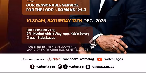Men's Hangout (2025) WOFCC Lagos