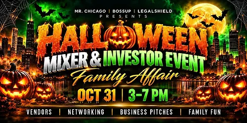 Halloween Mixer & Investor Event Family Affair