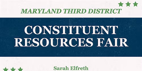 MD-03 Constituent Resource Fair