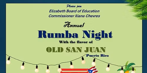 Annual Rumba Night with the Flavor of Old San Juan, Puerto Rico