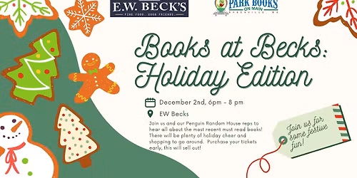 Books at Becks: Holiday Edition