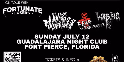 Lydia Can\u2019t Breathe with Fortunate Losers, May We Cross In Dreams & more - Fort Pierce, FL