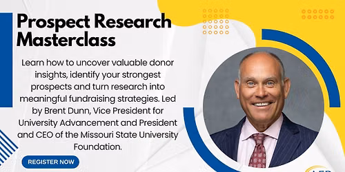 Prospect Research Masterclass with Brent Dunn