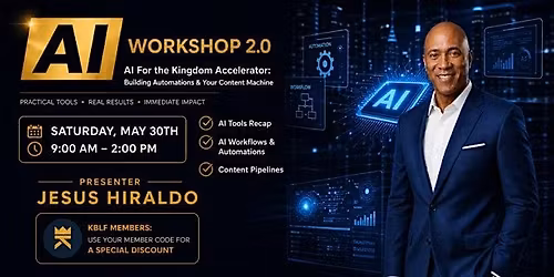 AI for the Kingdom Accelerator 2.0 Workshop