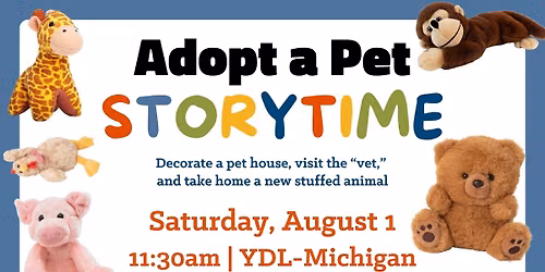 Adopt a Pet Storytime