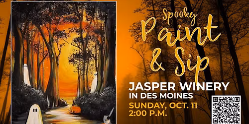 Spooky Paint & Sip at Jasper Winery!