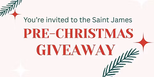 Pre-Christmas Giveaway