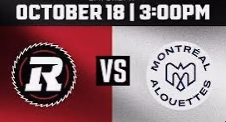 Red Blacks vs Alouettes Tail Gate Edition