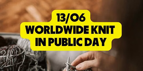 Studio Stik: Wordwide Knit in Public Day