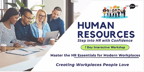 Human Resources:  Step into HR with Confidence  - 1 Day Workshop