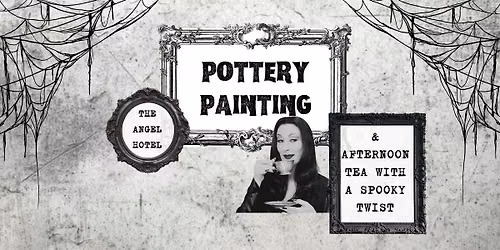 Spooky Afternoon Tea & Pottery Painting
