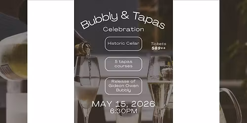 Bubbly & Tapas Celebration