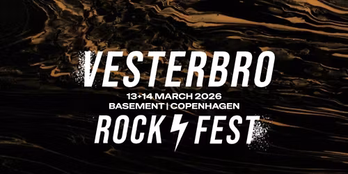 Vesterbro Rock Fest 2026 | Basement, Copenhagen