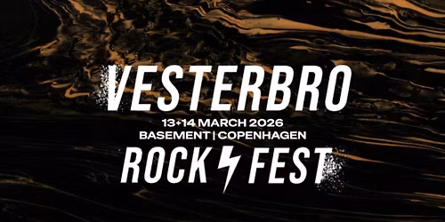 Vesterbro Rock Fest 2026 | Basement, Copenhagen