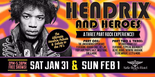 Hendrix & Heroes - Sunday Session
