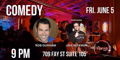 Live Comedy at The Tokyo Club - Rob Durham