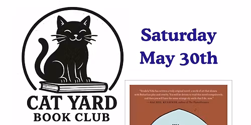Cat Yard Book Club-May Edition