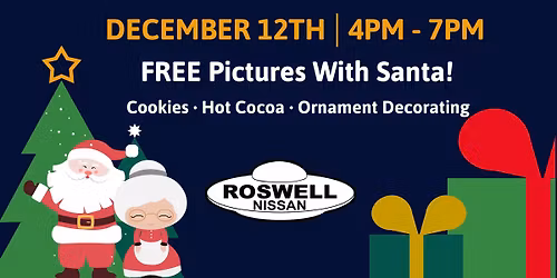 Santa Is Coming To Roswell Nissan!