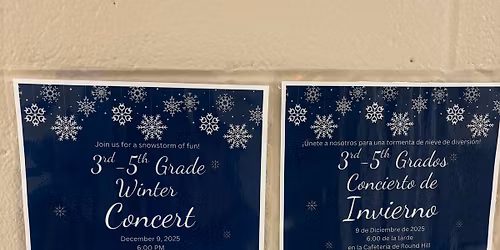 3rd-5th Grade Winter Concert