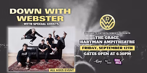 Down With Webster at Edmonton EXPO Centre