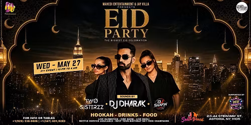 Biggest Eid Party Queens  Dj Dharak & Two Sisterzz