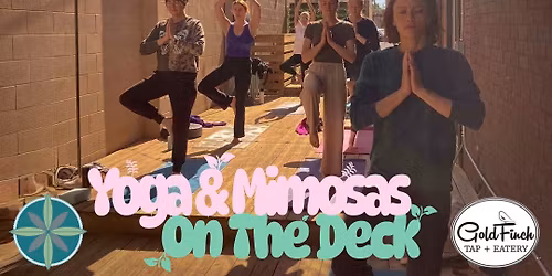 Yoga & Mimosas on the Deck!