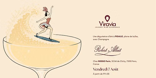 Soir\u00e9e Champagne : 4 cuv\u00e9es & accord mets \u00e0 Paris