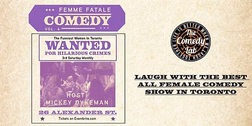 Femme Fatale Comedy Show - The Funniest Women in Comedy