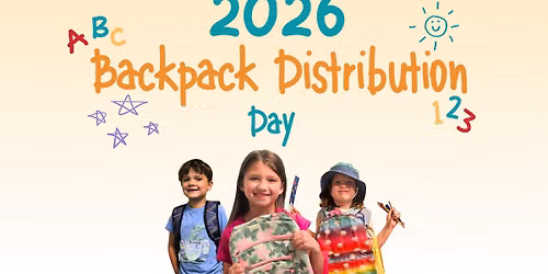 Backpack Distribution Day | For Registered Families