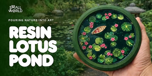 Resin Lotus Pond