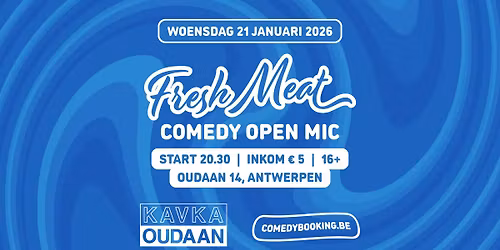 Fresh Meat Comedy Open Mic - Antwerpen