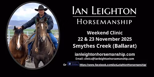 VIC Smythes Creek (Ballarat) November 2025 Weekend Clinic