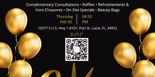 \ud83c\udf89 Luxe Wellness Med Spa \u2013 Grand Opening Celebration \ud83c\udf89